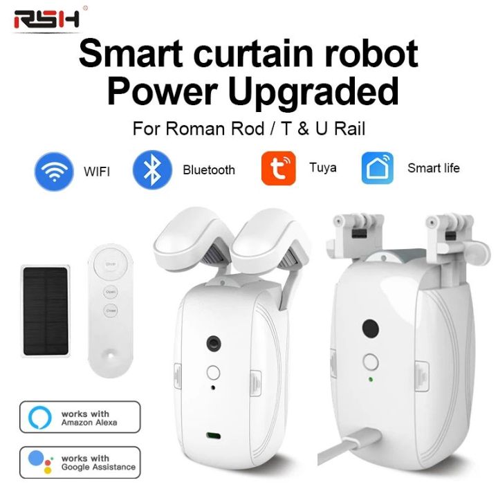 Tuya Wifi BT Smart Curtains Robot Wireless Automatic Curtain Opener