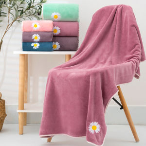 ผ้าเช็ดตัว ผ้าขนหนู หนานุ่ม ซับน้ำดีมาก ขนาดใหญ่ 70*140 cm