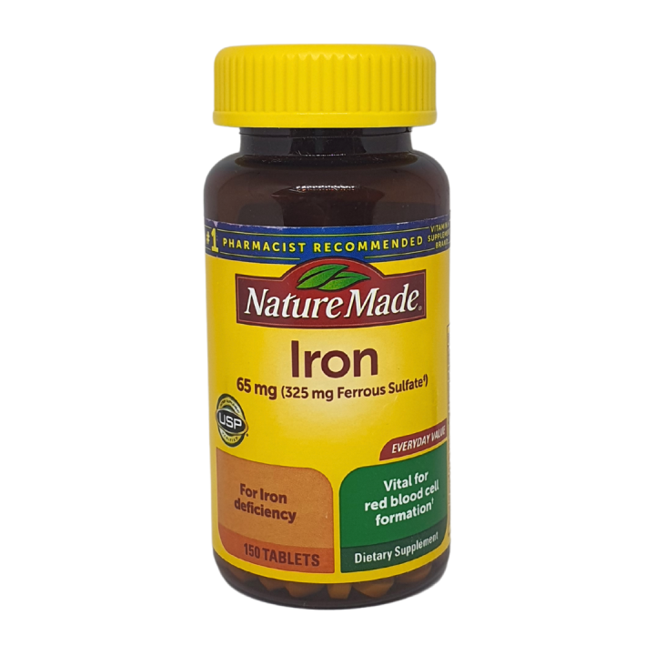 Nature Made Iron 65mg (150 Tablets) | Lazada PH