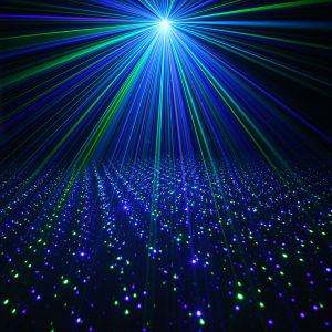 ESHINY T170 Remote MINI Blue Green Laser Full Stars Patterns Projector DJ Light Environment KTV Room Dance Disco Bar Club Home Party Xmas Stage Lighting Effect Lights Show
