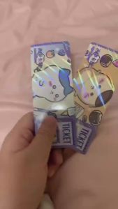 40Pcs/Lot Cartoon Chiikawa 2D animation peripheral ticket bookmark Cartoon character collection card postcard Hachiware Usagi Momonga