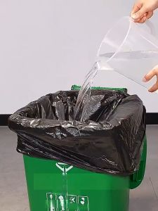(S M L XL)100 pcs Trash Bag BLACK Disposable Thick plastic garbage Bag/trash bag High Quality COD