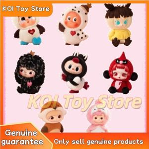 NEW Original Pop Mart Dear Birds Series Blind Box Cute Plush Fashion Pendant Skullpanda Collection Doll Mystery Gift Customized2026