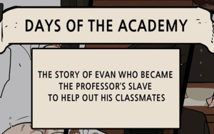 Yaoi Comic Book (Censored) - Title: DAYS OF THE ACADEMY (PRINTED COPY)