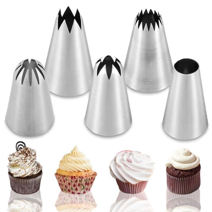 Buttercream Best Nozzle For Cake 1M 2F 2D 6B 195 Nozzle Tip For
