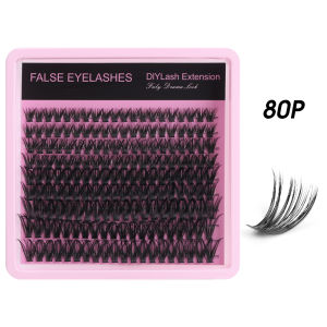 5D 10Row Dorisna ขนตาปลอมหนานุ่ม8-16mmMix กลุ่มฉลาดการต่อขนตาขนตาปลอมแต่งหน้า DIY