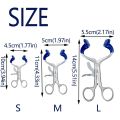SKJK thép không gỉ Dụng cụ rút má nha khoa Hình chữ V Có thể tái sử dụng Dụng cụ mở miệng Dụng cụ mở chỉnh nha Mở rộng nha khoa Dụng cụ rút môi và má Phụ kiện nha khoa. 