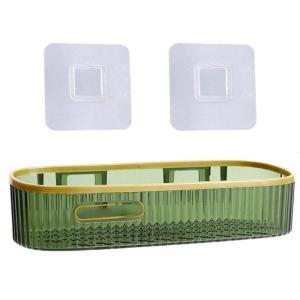 No Drilling Shower Rack Convenient Shampoo Organizer Self Adhesive Bathroom Storage Solution Washroom Supplies Tool