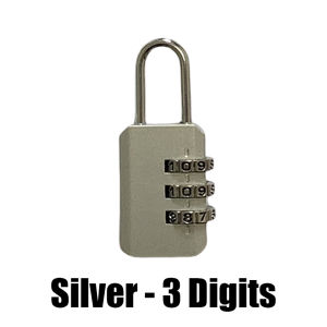 Zinc Alloy Combination Padlock Digital Padlock 3-4 Number Padlock  Suitcase Luggage Code Lock