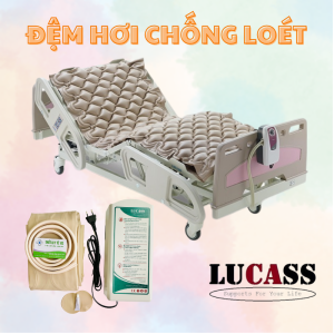 Nệm Hơi Chống Loét Cho Người Già Lucass LC5789 - Đệm Chống Loét Cho Người Bệnh Nằm Giường Lâu Ngày Chống Lở Loét