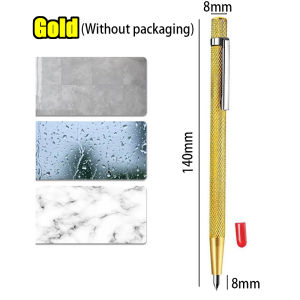 Diamond Glass Knife Glass Scribe Tile Cutter Lettering Pen Tip with Alloy Head Tungsten Steel