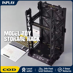 Interlocking Display Base Toy Storage Rack Cartoon Character Storage Box Action Figure Stand Housewarming Gift Portable