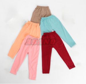 Paket Celana Legging Anak bayi 0-3 Tahun Perempuan 6 Pcs Motif Karakter Kartun Lucu 3D Bahan Kaos