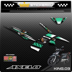 Bisa COD Stiker Striping Decal Suzuki Shogun Axelo 125 R Variasi KS.03 Semua Ready