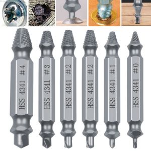 5 PC ALAT PEMBUKA BAUT SEKRUP RUSAK Screw Extractor/ REMOVER VS 4 PC ALAT PEMBUKA BAUT SEKRUP RUSAK Screw Extractor/ REMOVER