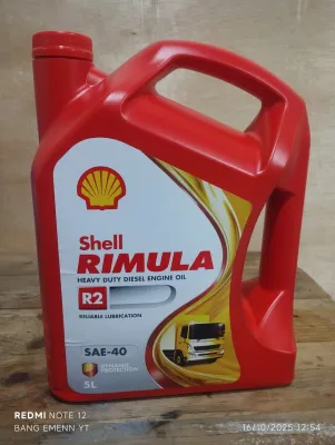 Shell Oli Mesin Diesel Rimula R2 40 (Oli mesin Diesel) 5L 1gallon
