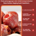 Buah hawthorn kering halal Hawthorn Kering Freeze Dried 100% Buah Asli Kering Snacks Camilan buah kering 0 sukrosa Hawthorn Berry Fruit Preserves Camilan sehat Hawthorn kering tanpa biji Hawthorn kering murni alami. 