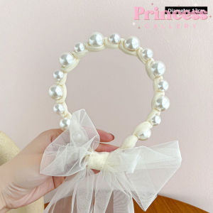Bando Mutiara Tali Kepang Anak Korea Headband Bondu Anak Perempuan Wanita Dewasa BDO 08