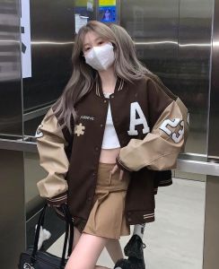 Jaket Baseball Wanita & Varsity Terbaru: Best Seller & Ukuran S-XL