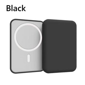 Silicone Case Magsafe Battery Pack Power Bank Cover Pelindung Casing Soft Anti Grinding