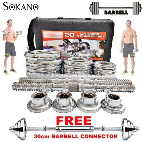 Gabungkan Dumbbell, Barbell, Kettlebell & Pull-Up Bar untuk Latihan Kekuatan Rumah