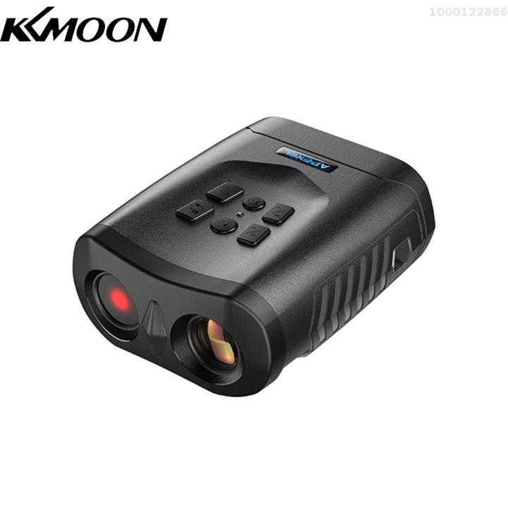 KKmoon Kính nhìn xuyên đêm HD APL-NV009 4K Kính kỹ thuật số Ống nhòm ban đêm Zoom quang học 1080P 5x xem 984ft/300m trong bóng tối với màn hình LCD 3-inch Hỗ trợ màn hình hình ảnh ghi video