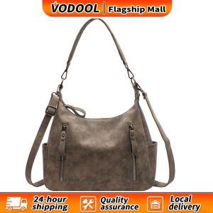 【Fast delivery】 Womens PU Leather Tote Bag with Spacious Interior and Simple Design Perfect for Work and Shopping