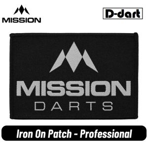 MISSION DART ACCESSORY - Mission Iron On Patch Professional Badge Sew On Iron On 1Pcs/Pack