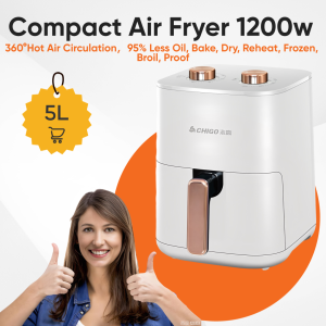 Digital Air Fryer – Oil Free Electric Cooker for Fries Chicken & Healthy Meals oil free fryer for healthy meals and snacks
