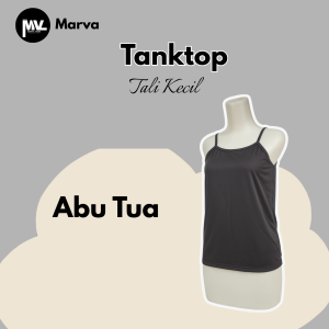 Tanktop Wanita - Tanktop Tali Kecil Bahan nyaman Halus dan Menyerap Keringat