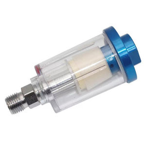 🔥🔥🔥fenglin Oil Water Separation Filter Pneumatic Tool 1 4 Standard Thread Transparent Air Compressor Moisture Air Filter