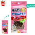 Sunrise ขนมแมว ปลาคัทสึโอะ(ปลาทูน่า)สไลด์ ผสมมาตาตาบิ อร่อย กลิ่นหอม และบำรุงขน (20g.) (SKS-M20). 