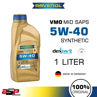 RAVENOL VMO SAE 5W-40 SYNTHETIC Gasoline and Diesel Oil 1 Liter