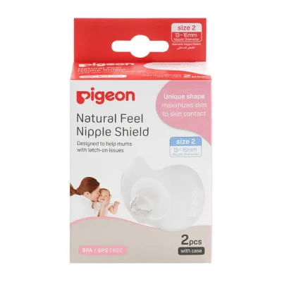 Pigeon (PIGEON) Natural Feel Nipple Shield M (Size 2 13-16mm)