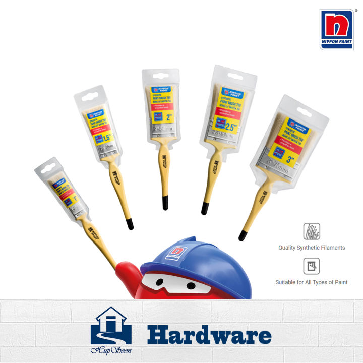 Nippon Paint Painting Tools 750 Synthetic Filament Paint Brush【HALAL ...