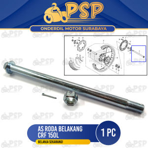 As Roda Belakang CRF 150 - As Tromol Fork Forek Belakang + Mur Honda CRF 150L