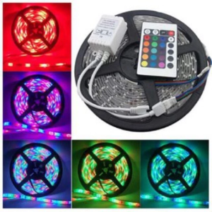 LAMPU LED STRIP RGB  WARNA WARNI IP44 5M 220V / lampu rgb / lampu rgb strip 5m / lampu led rgb