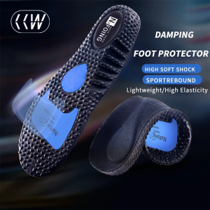 CCW 1Pair EVA Insoles For Shoes Sole Shock Absorption Deodorant Breathable Cushion Running Insoles For Feet Man Women Orthopedic Insoles
