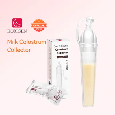 Horigen Colostrum Collector Reusable Collect Breast Milk Breastfeeding Multi-Use BPA Free Milk Collector Colostrum Milk