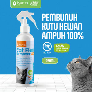 CAT FLEA REMOVER | OBAT KUTU KUCING - 100% BAHAN ALAMI - ANTI KUTU KUCING | OBAT KUCING | PENGHILANG KUTU HEWAN PELIHARAAN