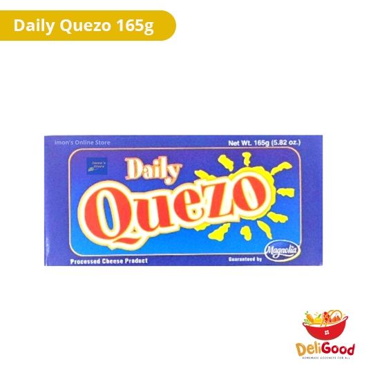 Daily Quezo Processed Cheese 165g | Lazada PH