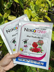[THIEN THINH SHOP] Thuốc trừ bệnh vàng lá chín sớm lúa nấm bệnh cây trồng NIKO 72WP gói 100gram