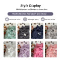 Dansunreve Washed Cotton Duvet Cover Single Queen Plain Quilt Cover Grey Blue Coffee Khaki Pink Quilt Cover King/Super King. 