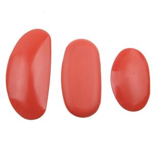 3 kích cỡ Silicone đất sét làm gốm công cụ hình thành nguồn cung cấp Bộ dụng cụ cho đất sét đất sét bùn công cụ cao su mềm Gốm Xương Sườn