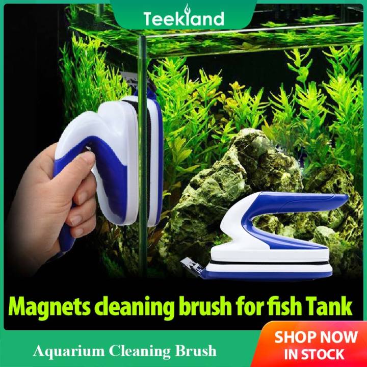Teekland Aquarium Brush Window Cleaning Floating Tank Glass
