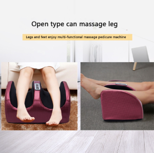 Electric Foot heating Leg Relax Massager Acupoint Machine Remote Control Foot Care Massage Machine