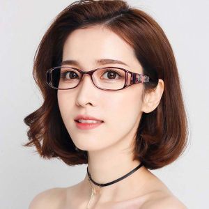 PTK52 Alloy Elderly Reading Eyewear PC Flower Printed Folding Presbyopic Glasses Office Japanese Style Anti Blu-ray Eyewear Men