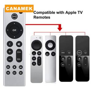 【CANAMEK】 Universal Replacement Remote Fit For Apple TV Remote Control 4K HD A2169 A1842 A1625 A1427 Without Voice