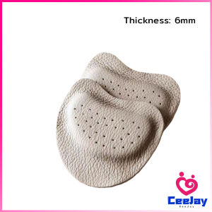 CeeJay แผ่นรองเท้า กันลื่น ฟองน้ําหนาติดหน้าเท้า ยืดหยุ่นนุ่มเท้า  Women insoles