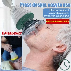 Anti-suffocation First Aid Mask Heimlich Anti-choking Device Emergency Breathing Mask Device Portable Dechoker Trainer/ 窒息急救面罩/ Topeng Pertolongan Cemas Lemas